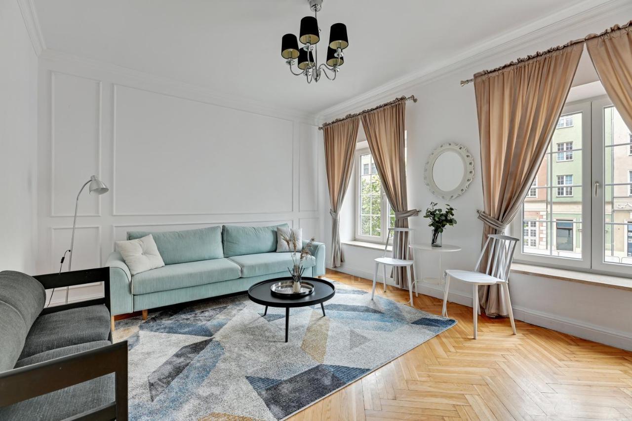 Dlugi Targ Street, Main Old Town & Riverside By Downtown Apartments Gdansk Exterior photo